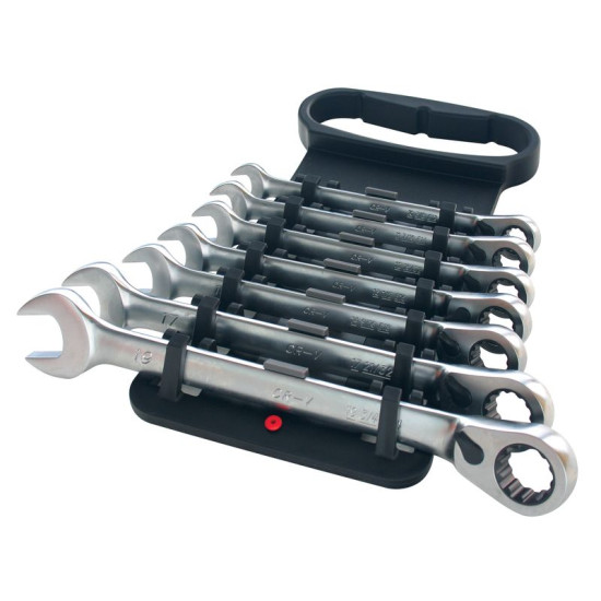 Ratchet spanner set 7pcs Honiton