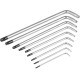 TORX atslēgu komplekts 9gab, Strend Pro, T10-T50mm TORX atslēgu komplekts 9gab, Strend Pro, T10-T50mm