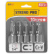Muciņa skrūvēm Strend Pro MS84, 10 mm, 1/4", ar magnētu iepakojumā 5 gab