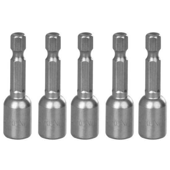 Головка саморезов с магнитом Strend Pro MS84, 8 мм, 1/4",  5 шт.