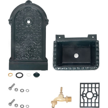 Умывальник Gardens LT-H19880, сад, зелёный, 440x330x880 мм