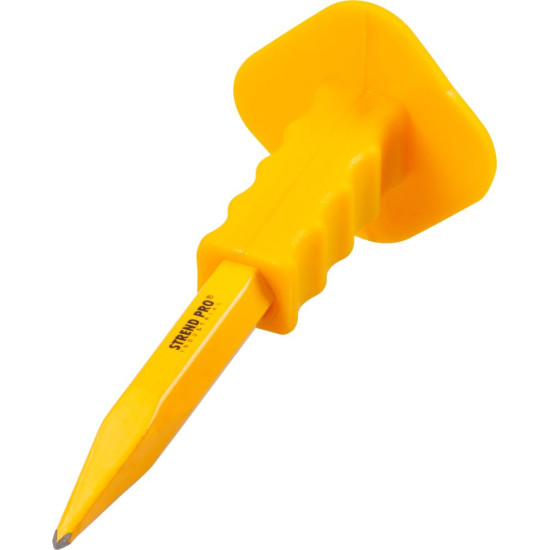 Python chisel, pointed, with guard, 260x21.5 mm