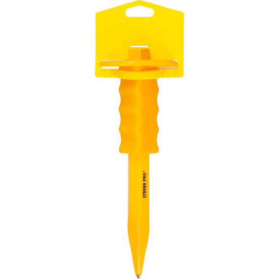 Python chisel, pointed, with guard, 260x21.5 mm