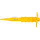 Python chisel, pointed, with guard, 260x21.5 mm