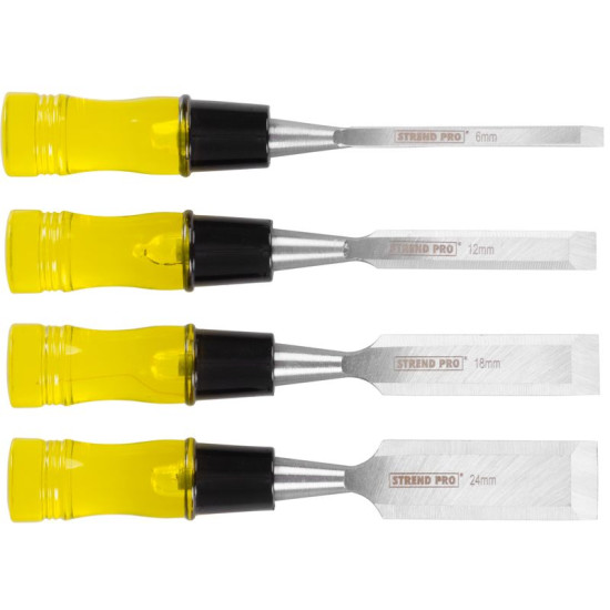 Стамеска Nаrex 8101 06 • 06/120/258 мм, плоская, деревянная ручка, сr-Mn