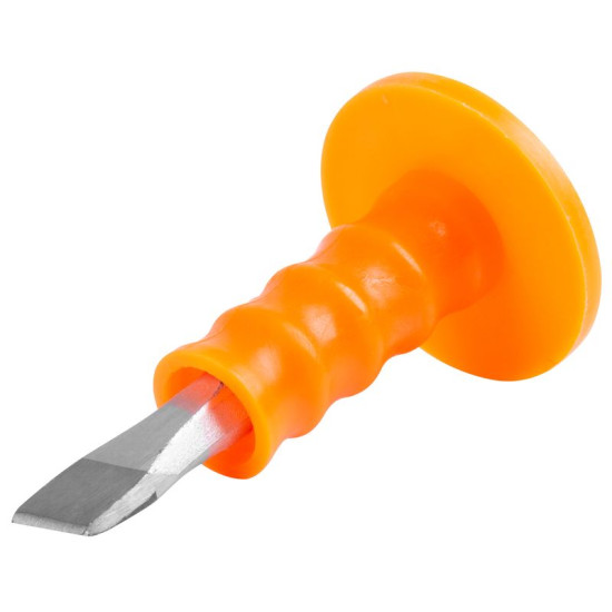 Meisele plakana 150mm Strend Pro, + PVC rokturis Meisele plakana 150mm Strend Pro, + PVC rokturis