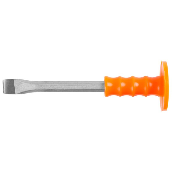Meisele plakana 200mm Strend Pro, + PVC rokturis Meisele plakana 200mm Strend Pro, + PVC rokturis