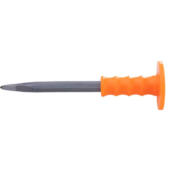 Pointed chisel 250mm Strend Pro, + PVC guard