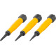Набор добойников Strend Pro Premium, 3 предмета, двухкомпонентная ручка, 1-2-3"/32"