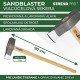 Cirvis Sandblaster A6441 3000g,ar rokturi