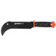 Machete Strend Pro M201A, 200 mm, TPR handle, with saw teeth