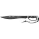 Mačete Strend Pro Tactical, ar futlāru, ar zāģi, ar roku aizsargiem, melns, 61 cm Mačete Strend Pro Tactical, ar futlāru, ar zāģi, ar roku aizsargiem, melns, 61 cm