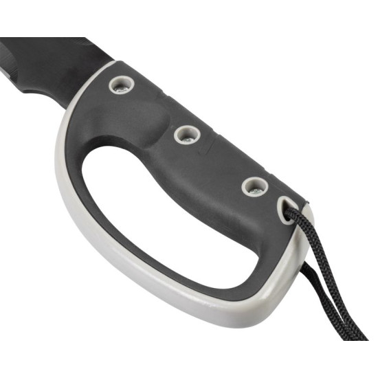 Mačete Strend Pro Tactical, ar futlāru, ar zāģi, ar roku aizsargiem, melns, 61 cm Mačete Strend Pro Tactical, ar futlāru, ar zāģi, ar roku aizsargiem, melns, 61 cm