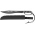 Mačete Strend Pro Tactical, ar futlāru, ar zāģi, ar roku aizsargiem, melns, 61 cm