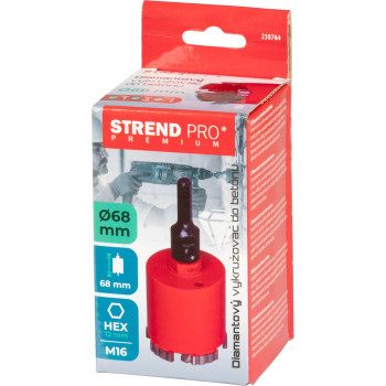 Caurzāģis Strend Pro Premium, 68x68 mm, M16 vītne, 5 zobi Caurzāģis Strend Pro Premium, 68x68 mm, M16 vītne, 5 zobi