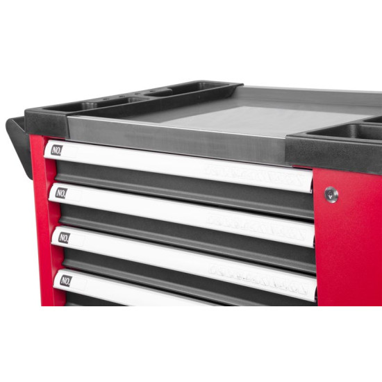 Instrumentu komplekts Strend Pro B239, 249 gab., skapis, 6 atvilktnes