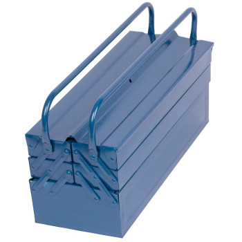 Металлический ящик для инструментов, 5 отделений, 430х200х200 мм