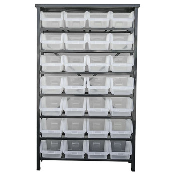 Panel with PVC boxes 1500x940x30mm (38pcs extra big plastic boxes)