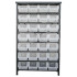 Panel with PVC boxes 1500x940x30mm (38pcs extra big plastic boxes)