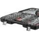 Tools set Strend Pro CUBE 221, 215 pcs 1/2"+1/4"+3/8"