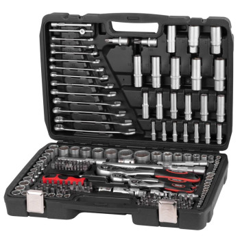 Набор инструментов Strend рro сUBE 221, 215 шт. 1/2"+1/4"+3/8"