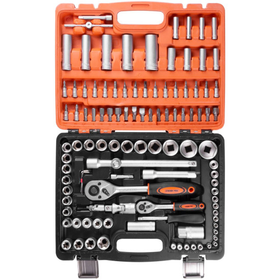 Набор инструментов Strend рro сUBE 210, 108 шт., 1/4"