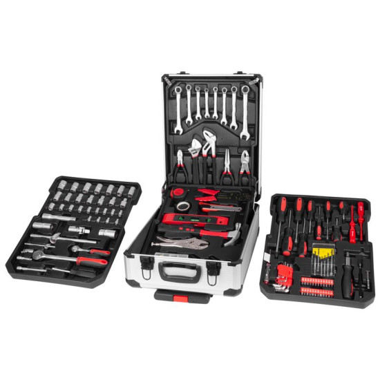 Tools set Strend Pro CUBE 873, 117 pcs