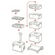 Instrumentu kaste QBRICK® System ONE 450 Technik