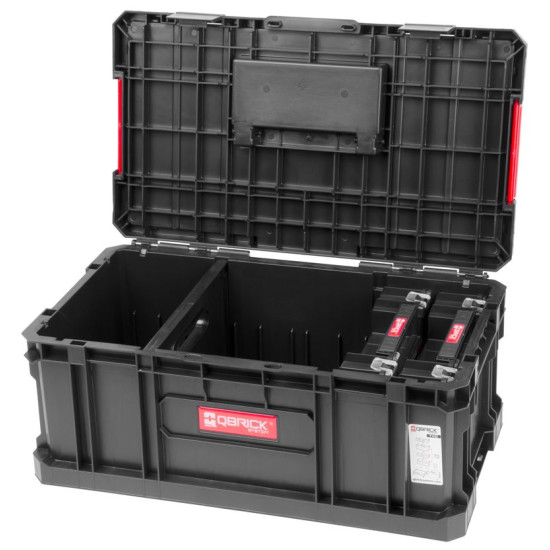 Instrumentu kaste ar 2 organaizerami QBRICK® SYSTEM TWO TOOLBOX Plus + 2 x SYSTEM TWO Organaizers MULTI Instrumentu kaste ar 2 organaizerami QBRICK® SYSTEM TWO TOOLBOX Plus + 2 x SYSTEM TWO Organaizers MULTI