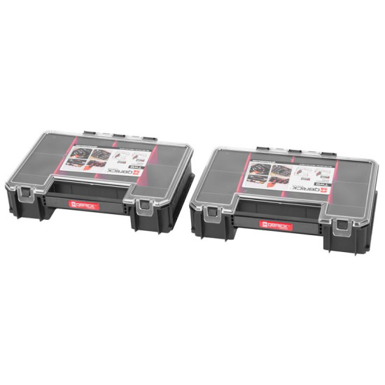 Instrumentu kaste ar 2 organaizerami QBRICK® SYSTEM TWO TOOLBOX Plus + 2 x SYSTEM TWO Organaizers MULTI Instrumentu kaste ar 2 organaizerami QBRICK® SYSTEM TWO TOOLBOX Plus + 2 x SYSTEM TWO Organaizers MULTI