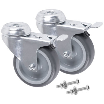 Колеса с тормозами для ящиков QBRICK® Колеса с тормозами для ящиков QBRICK®