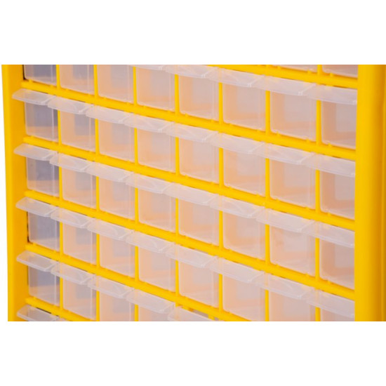 Wall organizer Strend Pro SBx3045-G, 64 drawers