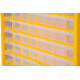 Wall organizer Strend Pro SBx3045-G, 64 drawers