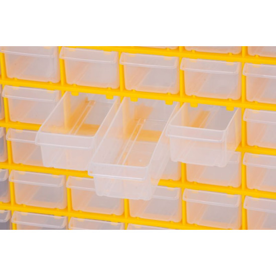 Wall organizer Strend Pro SBx3045-G, 64 drawers
