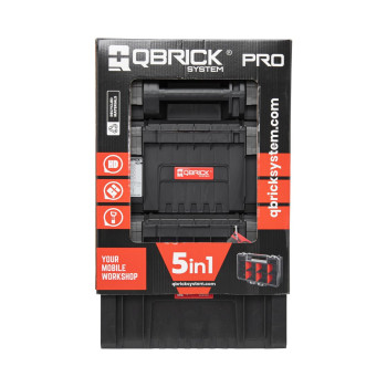 Box QBRICK® System PRO komplekts 5v1 — grozs, rīkkopa, instrumentu kaste, organizators 100 a organizators.