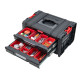 Box QBRICK® System PRO Toolbox Drawer 3 Expert, 3x atvilktņu organizators Box QBRICK® System PRO Toolbox Drawer 3 Expert, 3x atvilktņu organizators