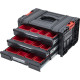 Box QBRICK® System PRO Toolbox Drawer 3 Expert, 3x atvilktņu organizators Box QBRICK® System PRO Toolbox Drawer 3 Expert, 3x atvilktņu organizators