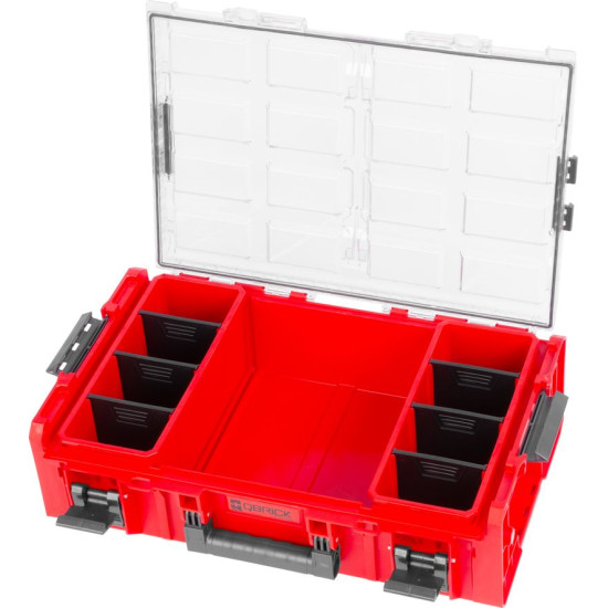 Instrumentu kaste QBRICK® System One RED Ultra HD Organizer 2XL