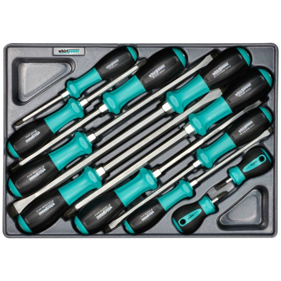 Тележка для мастерской с инструментами whirlpower®, инструментальный шкаф 211, 7 ящиков