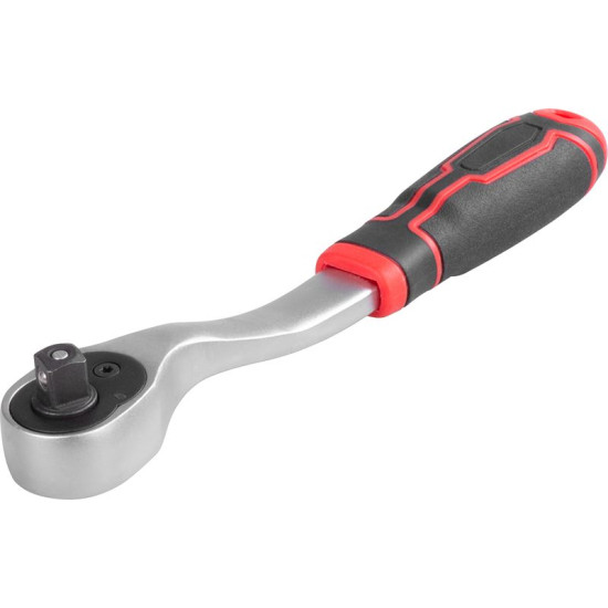 Трещотка Strend Pro Premium ComfortGrip DL300, 3/8", с рычагом, 205 мм, 72z