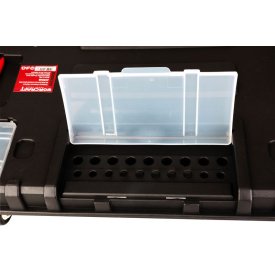 Kaste Worcraft XCUBE200, instrumentiem, platforma, uz riteņiem, 46,7x35,5x4 cm