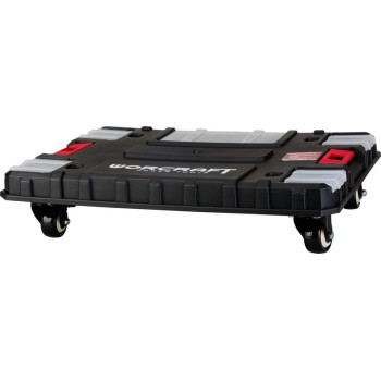 Box Worcraft XCUBE200, for tools, platform, on wheels, 46.7x35.5x4 cm