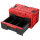 Box QBRICK® System ONE Workshop Red - Cart, 3x Toolbox, 4-piece set of tool boxes