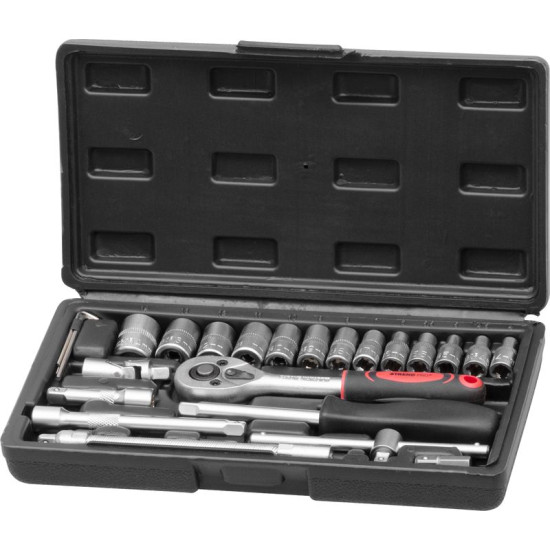 Набор инструментов Strend Pro, 25 предметов,  1/4"