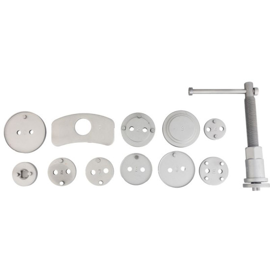 Установка, чтобы выдавать тормозные ролики Strend Pro, 12 -piece, в чемодане