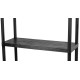 Racks RA8030 shelf, plastic, 5 shelves, 800x300 mm