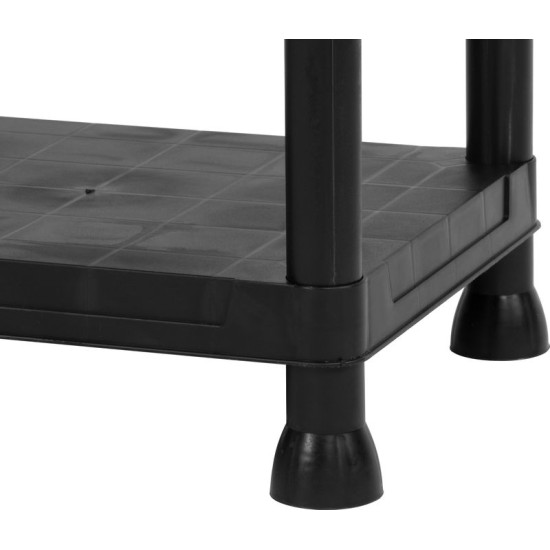 Racks RA8030 shelf, plastic, 5 shelves, 800x300 mm