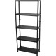 Racks RA8030 shelf, plastic, 5 shelves, 800x300 mm
