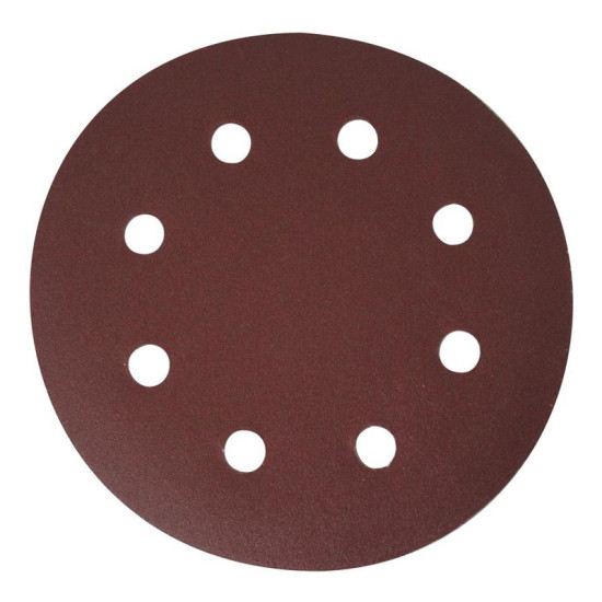 Smilšpapīrs Burley R7240, 180 mm, abrazīvs, 5 gab, Z080