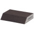 Sponge KONNER P100, 125x90x65x25 mm, sanding sponge, beveled